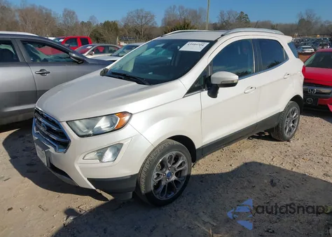2018 Ford Ecosport Titanium z USA, uszkodzony, nr VIN MAJ6P1WLXJC168425
